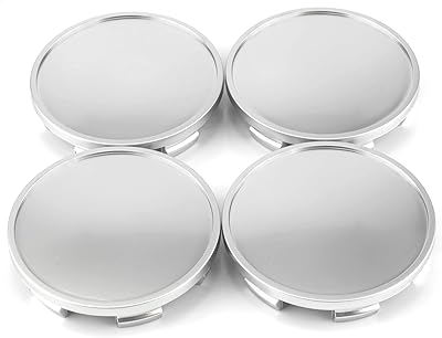 RTRHINOTUNING 4PCS 65mm Wheel Center Caps Compatible with 2001-2004 Mustang 2002-2004 Focus 2010-2014 F150 Rim, OD: 2.56 65 mm ID: 2.32 59 mm Rim Center Caps Silver