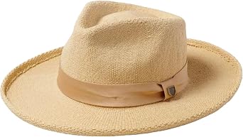 Straw Fedora by BRIXTON HATS