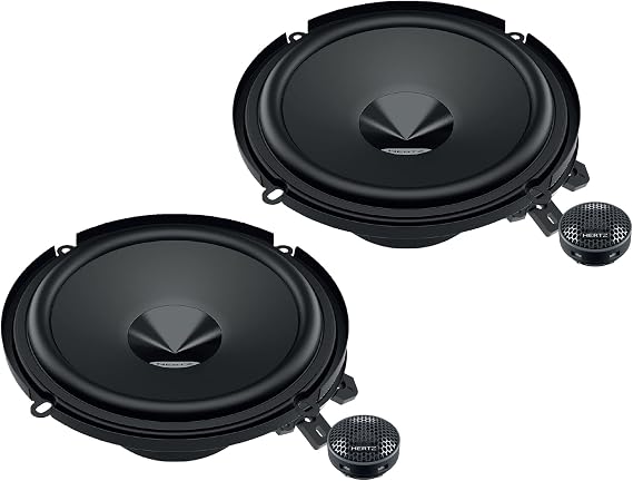 HERTZ Dieci Series DSK-1603 Component Speaker Kit 6" 2-Way: DV 160.3 + DT 24.3 + DX 300 + Grilles