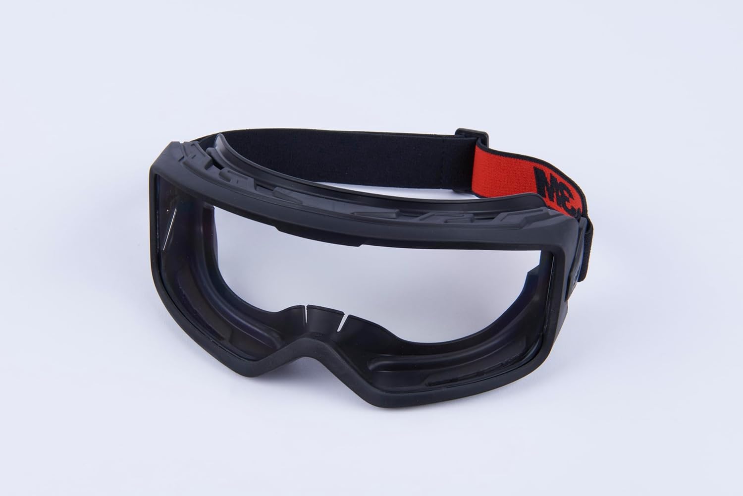 Securefit 3M GoggleGear Protective Goggle 3000 Series, TPV Shroud, Clear Scotchgard AF Lens, Premium Cloth Strap, GG3301-SGAF EU