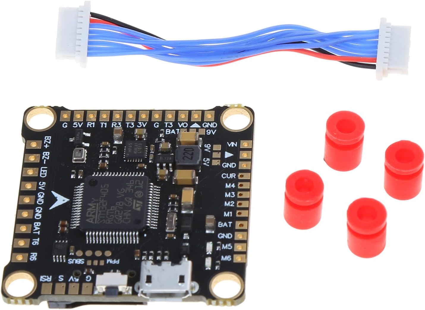 F4 V3S Plus Flight Controller 455560A 4in1 Reliable Electric Speed Controller Module Board with XT60 Cable