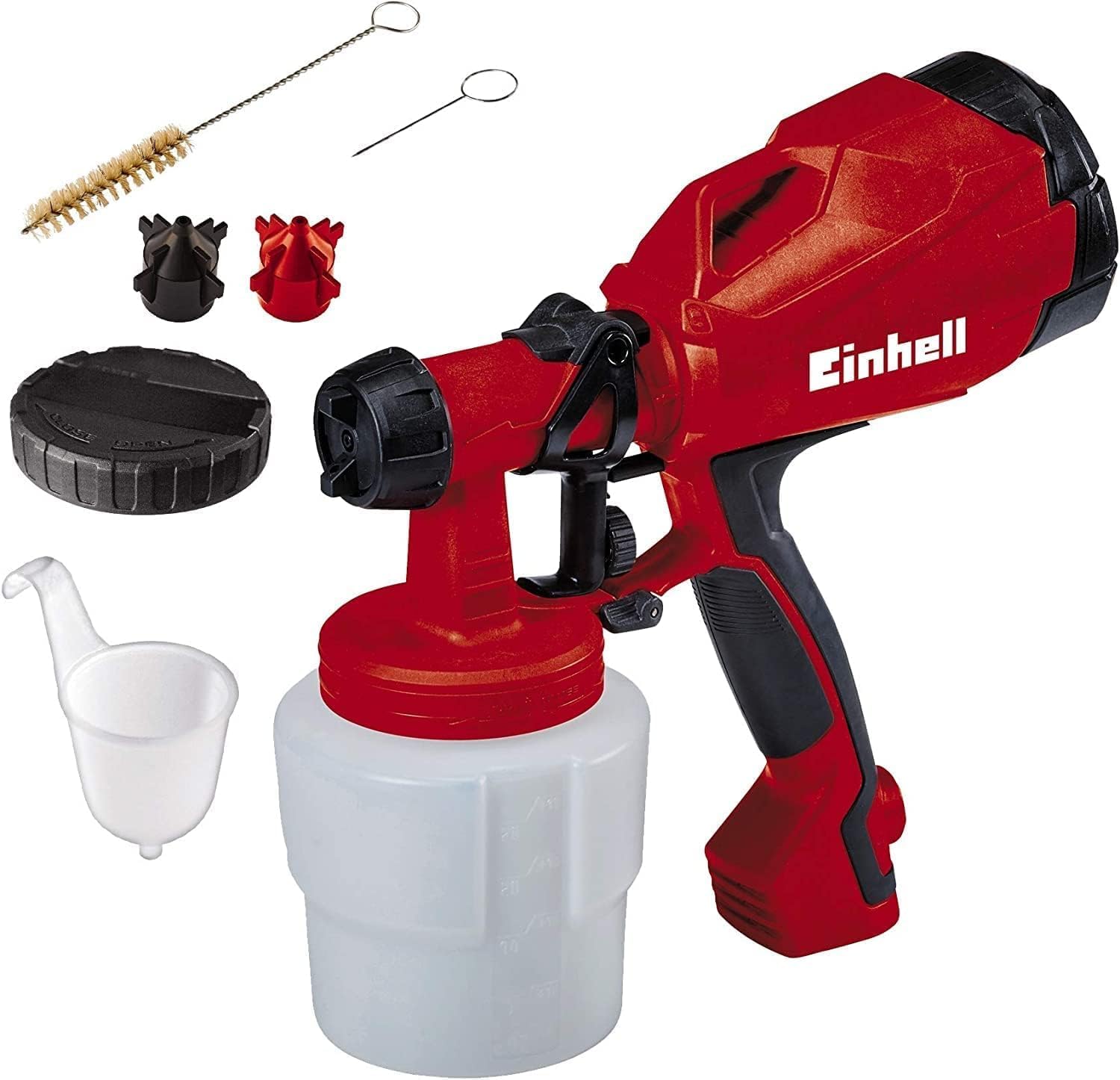 Einhell Spray Paint System TC-SY 400 P 400 W, for small and medium-sized surfaces, for varnish and lacquer, paint quantity adjustment - 4260005