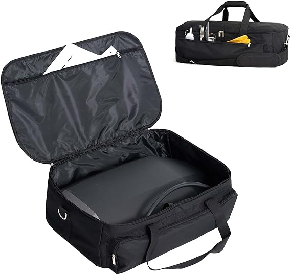 NOELIFE Pizza Oven Carry Bag for Ooni Koda 16, Weather-Resistant, Bag Only | Fully Lined with PE Foam, Rip-Proof Fabric, with Pockets for Ooni Pizza Oven Accessories, Portable Carrying Case