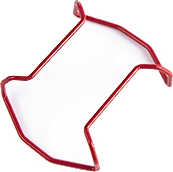 Screen Protector for Casio G Shock GA100, Anti-Scratch Compatible with G-Shock GA/GD100/ 110/120/ 140 Series Watch, Cool Looking Stainless Steel Wire Guard Protector (Red)
