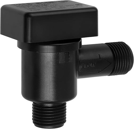 RV Vacuum Breaker Check Valve,Camper RV Black Tank Flush Check Valve | Replace Leak RV Vacuum Breaker on Black Tank System,Reduce Noise&Wet Floor,Prevent Backflow,Improve Freshwater 571-VAC-CHK-A