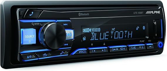 Alpine UTE-83BT Mech-less Digital Media Receiver with Bluetooth Wireless Technology
