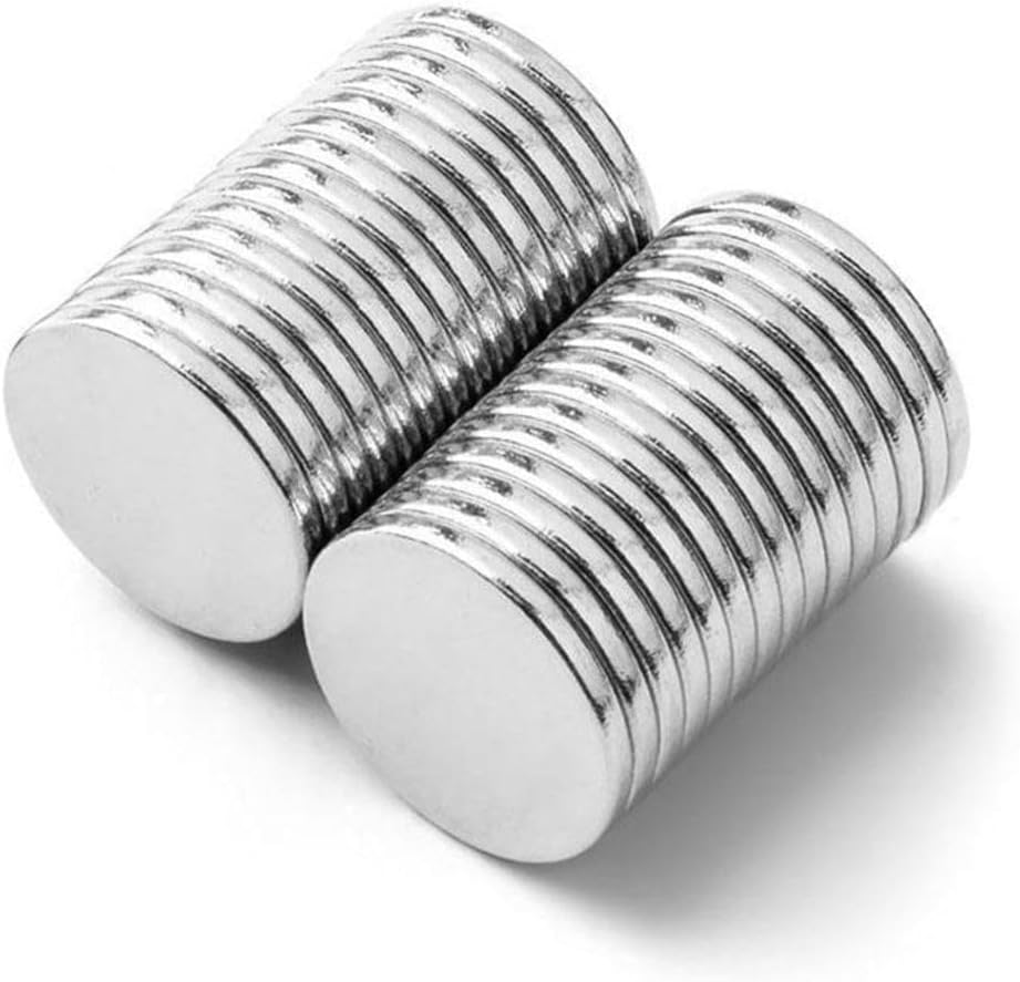 World Magnet Round Neodium Magnet 10 Mm X 1 Mm, Strong Magnet, 10 Pieces