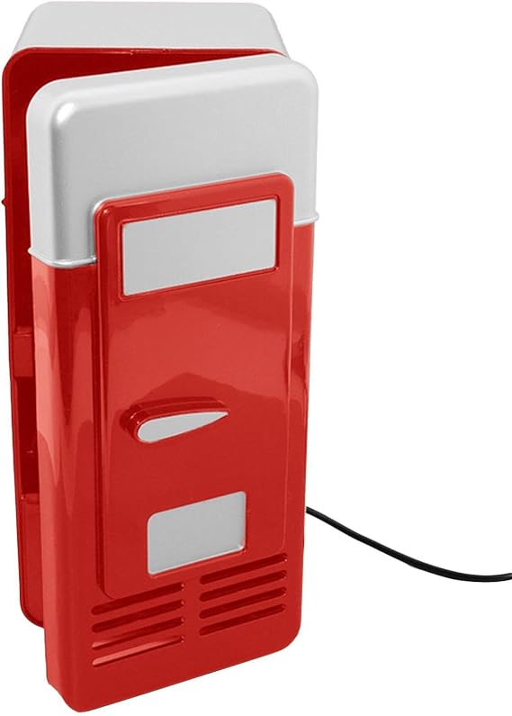 USB Fridge for Drinks Portable Cooler Warmer Compact Appliance
