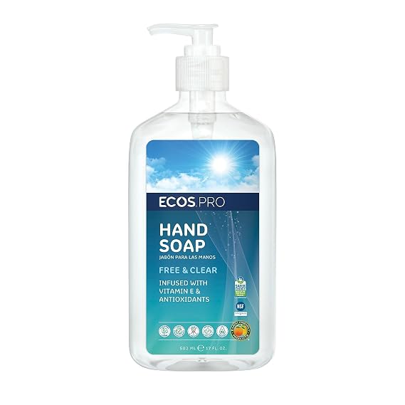Earth Friendly Products Hand Soap, 17 Fluid Ounce