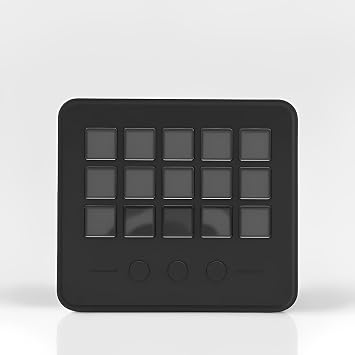 LICAEVEY Stream Controller with 15 LCD Keys, Studio Controller Gaming Keypad, Customizable Macro Deck for OBS, PC, Streaming Workflow & Content Creation