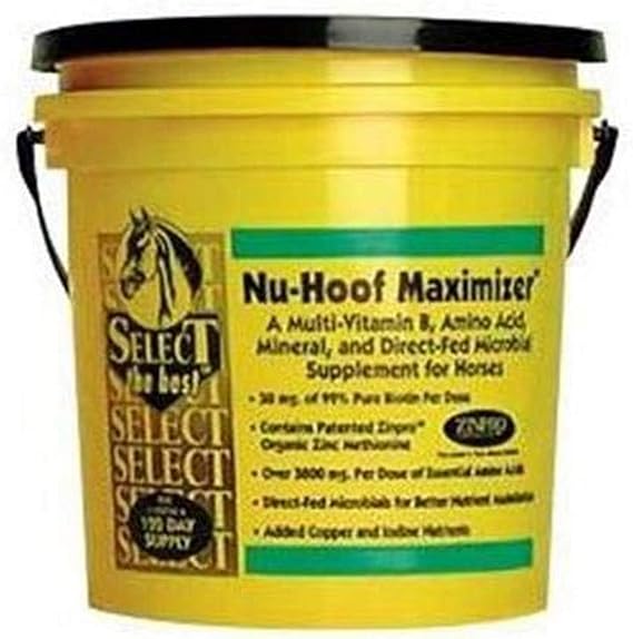 RICHDEL 784299391000 Nu-Hoof Maximizer Hoof & Coat Support for Horses, 10 lb