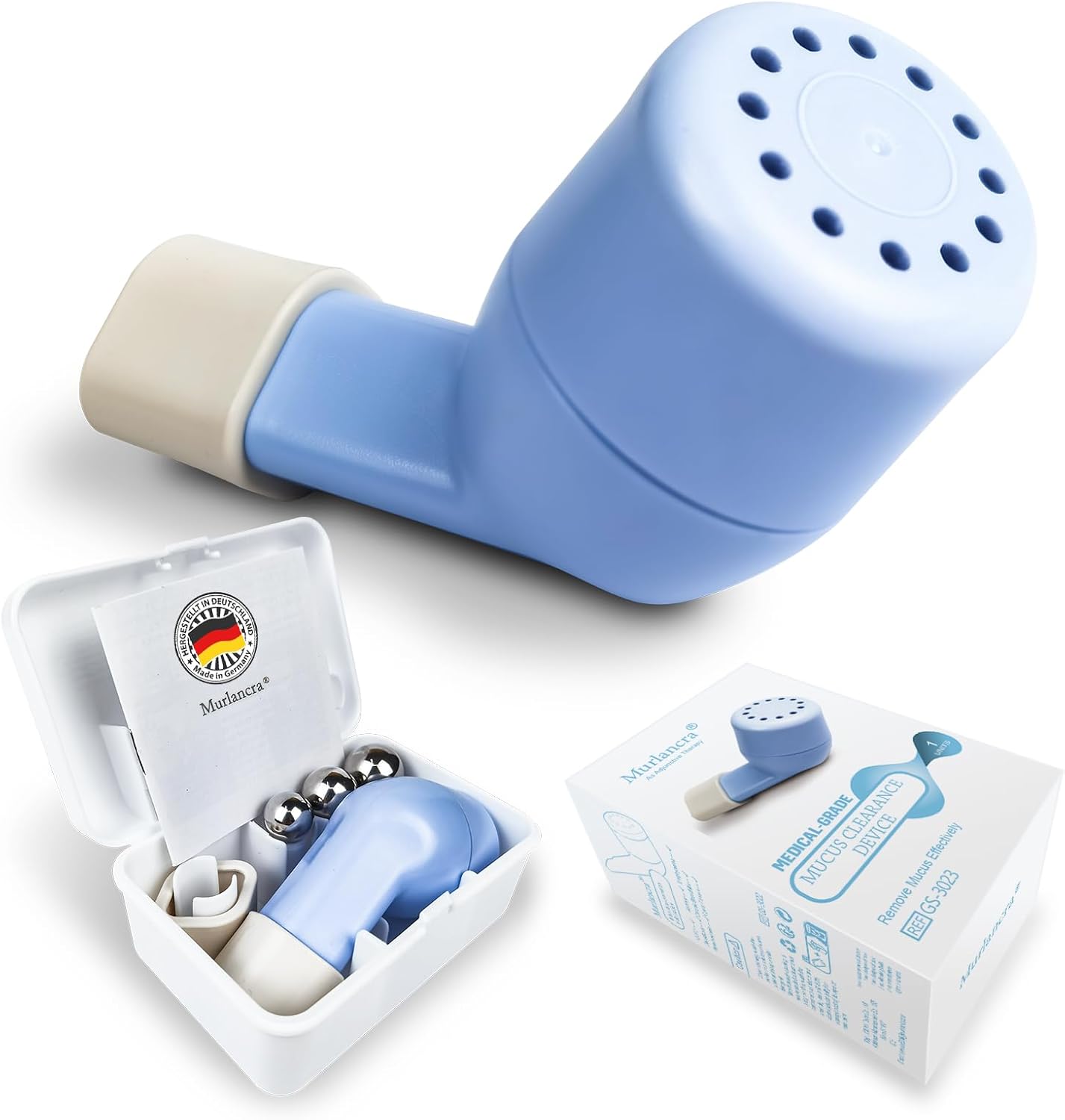 Lung Exerciser and Mucus Clearing Device Breathing Mucus Clearing Relief Remover