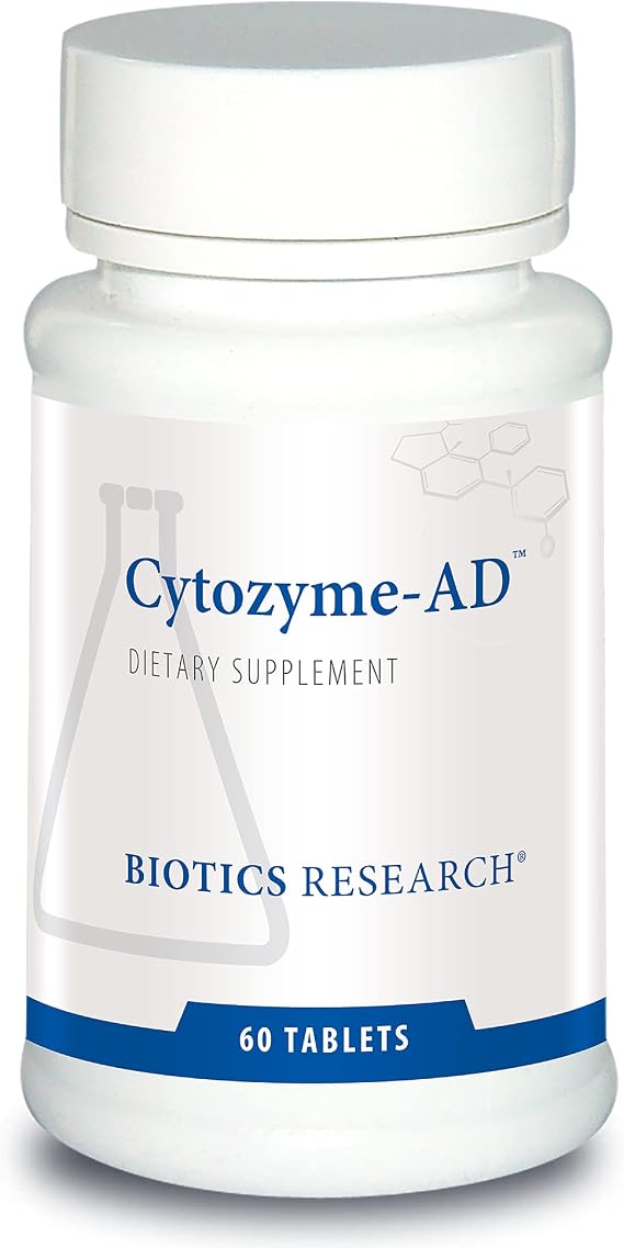 BIOTICS RESEARCH Cytozyme-AD Adrenal Support Supplement 90 Tablets