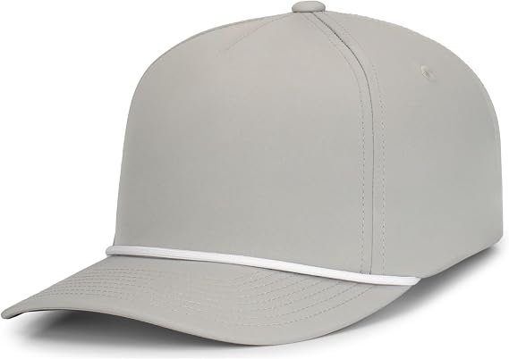Pacific Headwear Unisex Adult Pacific Headwear Weekender Cap 5-Panel Snapback Hat with Curved Visor and Pro-Stitched Finish for Active Everyday Wear