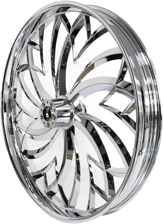 30 Inch Forged Aluminum Alloy Motorcycle Modified Wheels Lightweight High-Performance Custom Bike Upgrade (30 * 3.5)