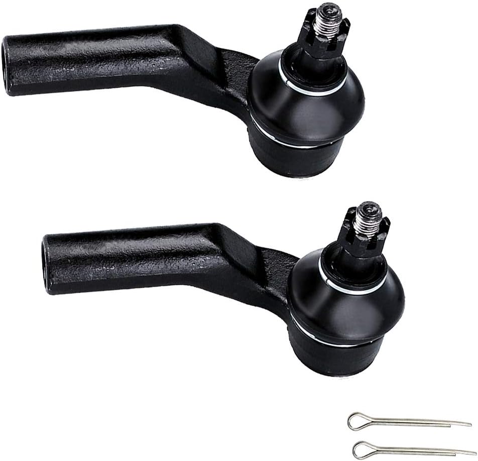 Front Outer Tie Rod End ES800025 ES800026 Fit for Mazda, Tie Rod Ends Kit 2pc for Mazda 3 2004-2013, Mazda 3 Sport 2009-2013,Mazda 5 2006-2017