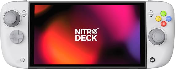 CRKD Nitro Deck 2 - Handheld Grip & Pro Controller for Nintendo Switch 2, Switch OLED & Nintendo Switch - No Stick Drift (PAL Grey Edition)