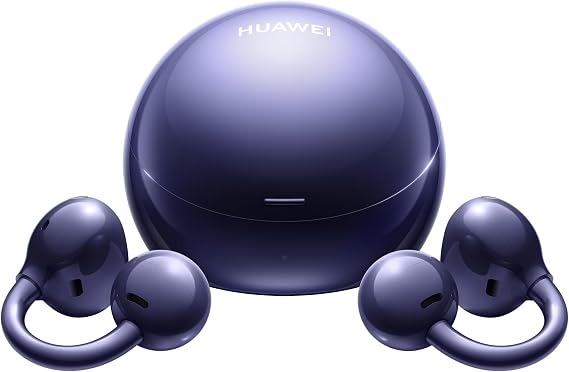 HUAWEI FreeClip 2 S Kablosuz Kulaklık, Hafif Tasarım, Konforlu Kullanım | Göz Alıcı Şarj Kutusu, Adaptif Açık Kulak Dinleme Deneyimi, IP57, Ultra Net Görüşmeler, iOS ve Android ile Uyumlu, Mavi