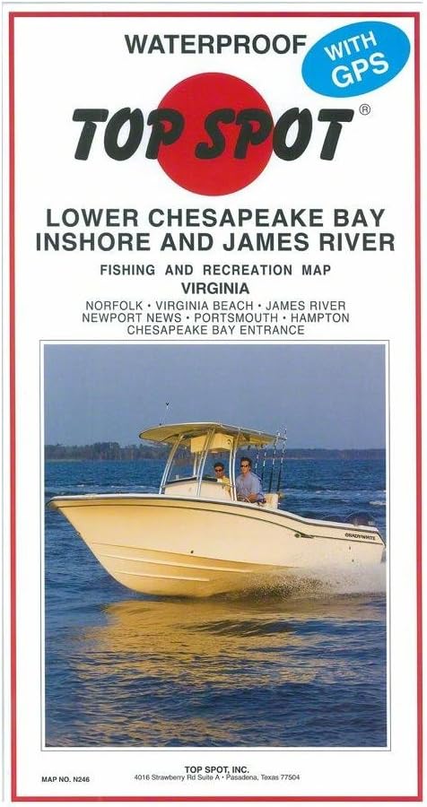 Topspot Map N246 Lower Chesapeake