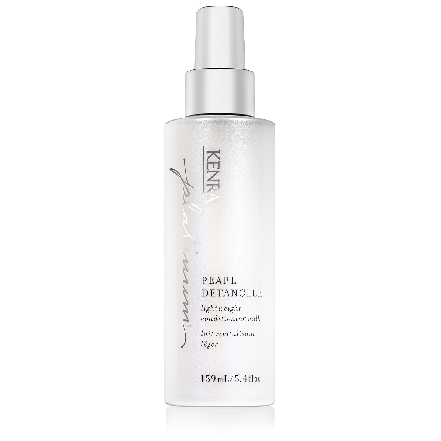 Kenra Platinum Pearl Detangler | Lightweight Conditioning Milk | Adds Moisture & Slip | Effortless Detangling & Manageability | Thermal Protection Up To 450F | All Hair Types | 5.4 fl. Oz (2-Pack)