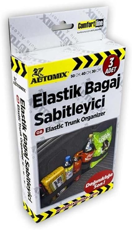 Automix Elastic Luggage Stabilizer | Vehicle Luggage Stabilizer | Safe and Practical for Items