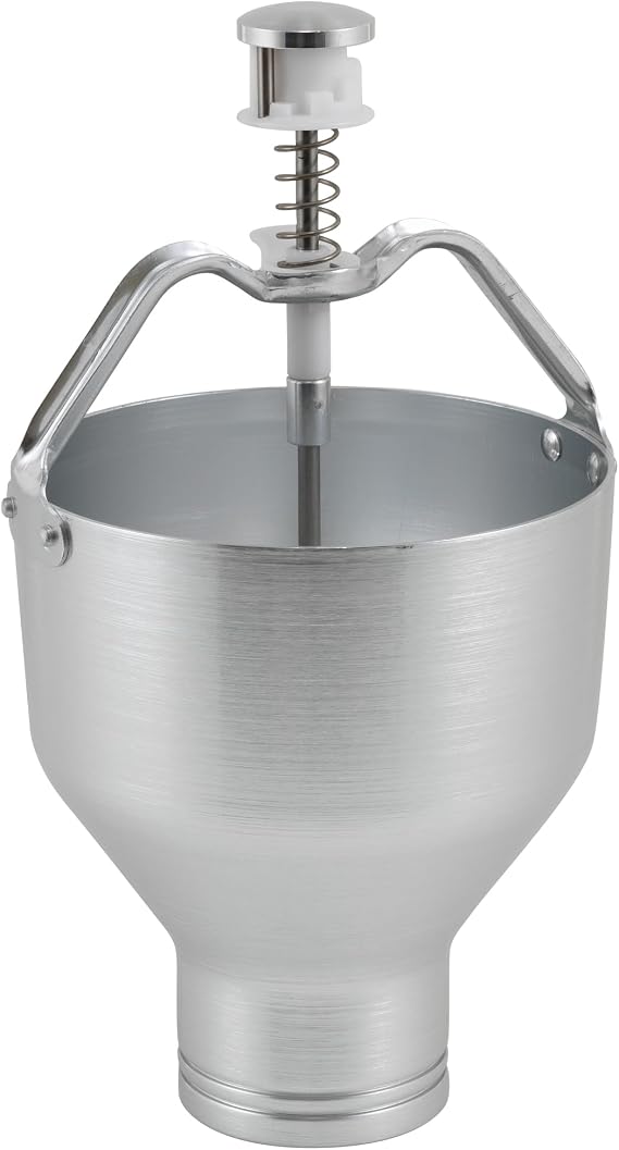 Winco B00HFASGM2 Aluminum Pancake Dispenser, Medium | Smooth trigger operation for easy dispensing, Large capacity to reduce refilling, Great for Cooking and Restaurant Kitchens