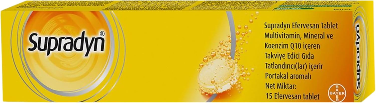 Supradyn 15 Effervescent Tablets