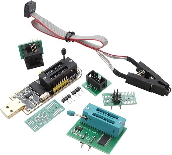 for multi Functional For CH341A For USB Programmer with For SOIC8 Clip for Various For EEPROM Applications Including Calibration