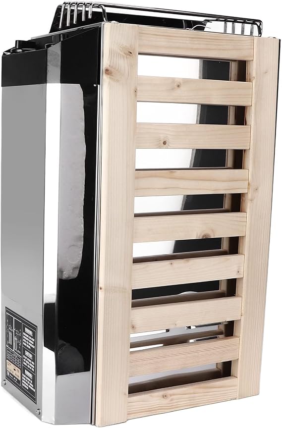 Sauna Stove Stainless Steel Sauna Heater 110V-240V Internal Control Sauna Heating Stove Heater Sauna Room Equipment Wet and Dry Bath Sauna Heater Stove for Home Hotel Spa Steam Room,3kw