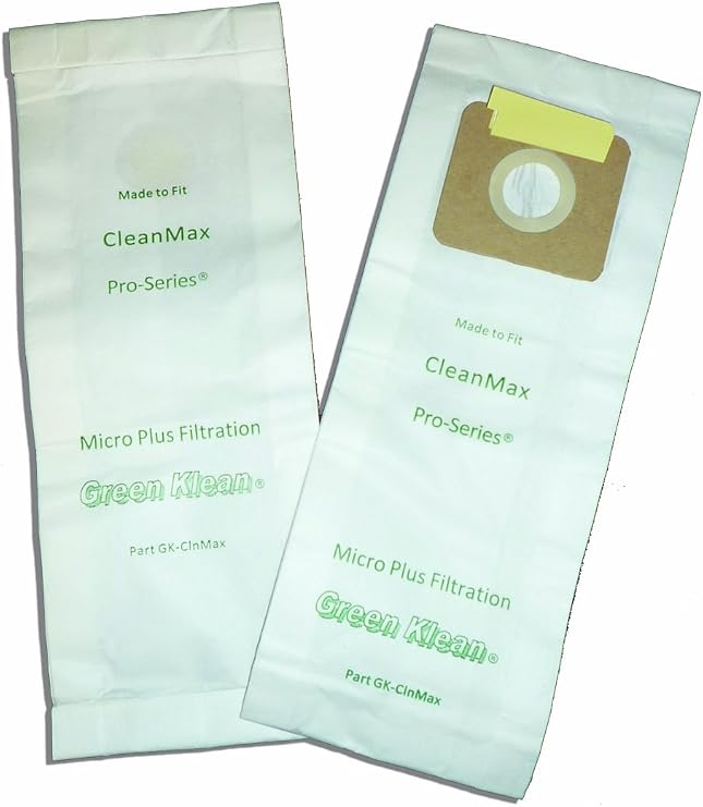 CMP,CPU, 9007744, 90147 CleanMax & CleanMax Pro-Series Tennant V-SMU-14 Tornado CK 14/1 Riccar 4000 and 2000 Series Vacuum Cleaner Bags