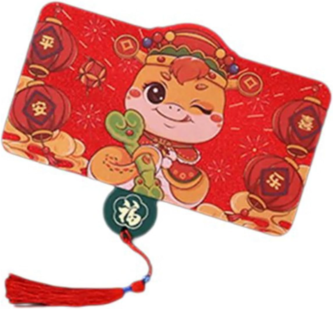 2025 Snake Year Money Bag Handmade Foldable Spring Festival Hongbao Redness Envelope For Parties And Gatherings