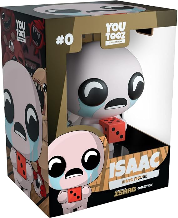 Youtooz Isaac 3.4" Vinyl Figure, Official Licensed Collectible from The Binding of Isaac Video Game Collection