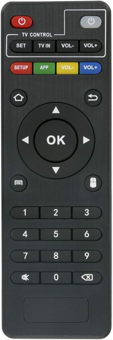 New Replacement Remote Control fit for MXQ (Amlogic S805/S905), MXQ 4K, MXQ Pro, MXQ PRO 4K, M8, M8C, M8N, M9C, M10, T95, T95M, T95N, T95X, H96, H96 pro+ (But H96 Plus) MXQ Android Smart TV Box