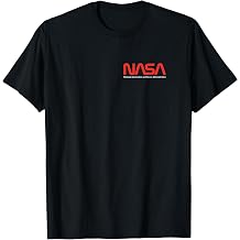 Nasa Officially Licensed Nasa Worm Logo T-Shirt