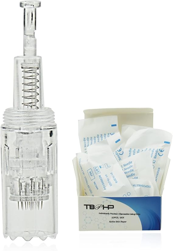Derma Pen Screw Needle Cartridge 12pin for M1/P10/P20/P20RL(10 pcs 12Tips)