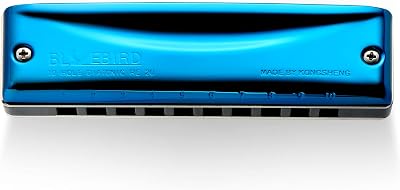 KONGSHENG BlueBird 10 Holes Blues Harmonica A