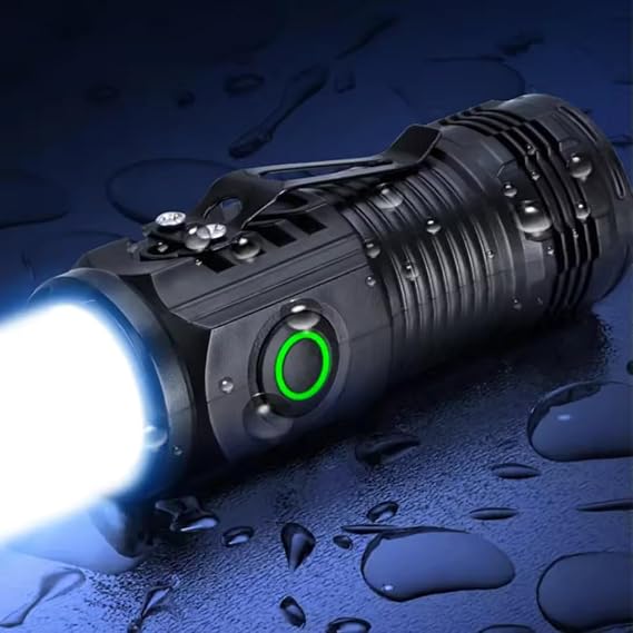 El Feneri Led USB ŞARJLI-Ultra Güçlü Parlak Mini Boy El Feneri [Enerji Sınıfı A++]Ortam Lambası Deprem,Polis,Jandarma,Zabıta,Bekçi (YÜKSEK PARLAKLIK) [Enerji Sınıfı A++]