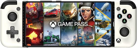 GameSir X2 Pro Mobile Game Controller for Android Type-C (100-179mm), Phone Controller for xCloud, Stadia, Luna, Diablo Immortal - 1 month Xbox Game Pass Ultimate -Passthrough Charging (White)