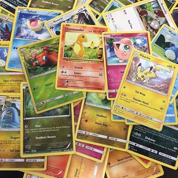Pokemon - 50 Card Lot + Ultra Rare Pokemon V Card - Mixed Bundle/Random Selection