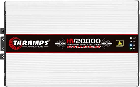 Taramps HV 20000 Chipeo 20000 Watts Rms Car Audio Amplifier 0.5 Ohm