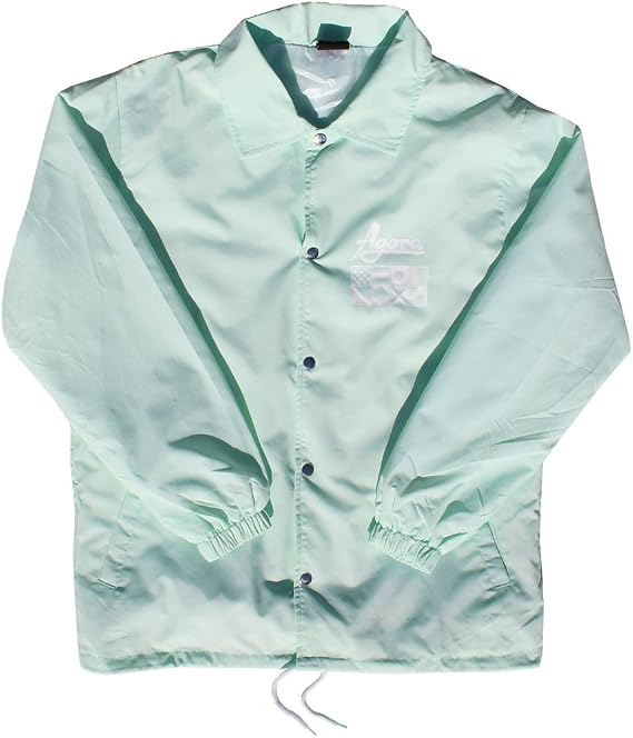 agora Mint Coach Jacket