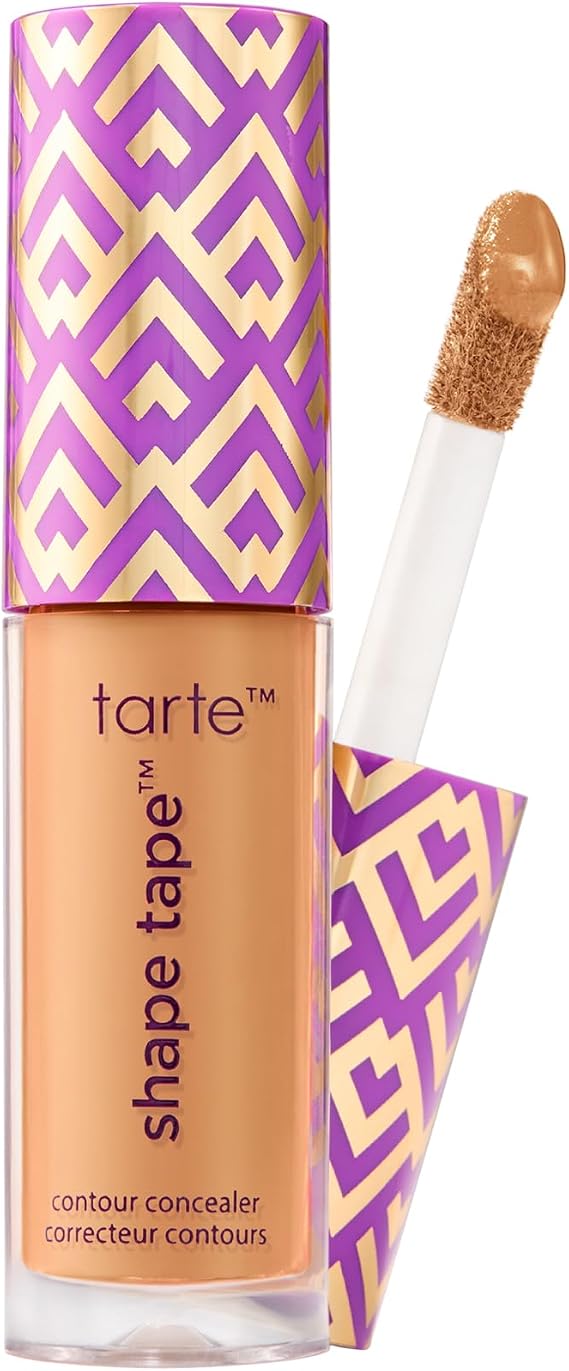 tarte shape tape full-coverage concealer - 37G medium-tan golden (medium to tan skin with very warm, golden or olive undertones) - travel size