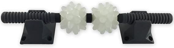 RUMBLE ROLLER Beastie Bar Massage Bar (Clear with Stands)