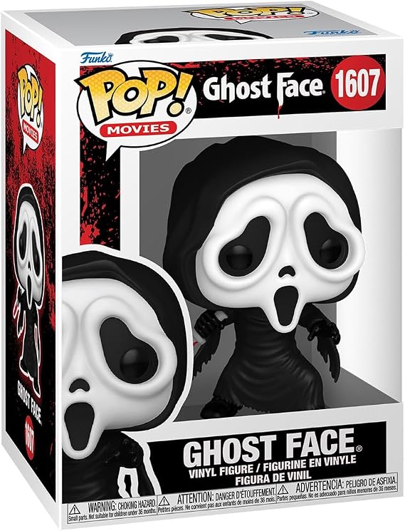 Funko POP! Movies: Ghostface | Official Horror Merch - Collectable Vinyl Figurine for Shelf Display - Birthday Gift Idea for Fans and Collectors