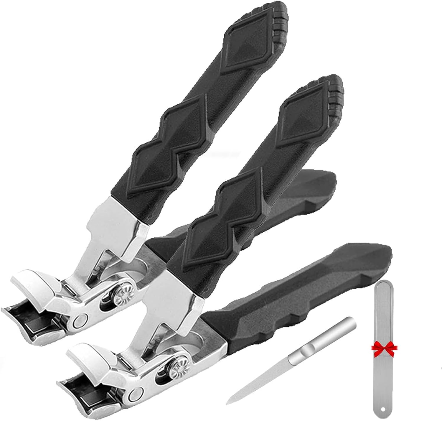 GraddiGoowebsGlosrityGorednyVianys Orthoclip, GraddiSerum Ortho Clip, SolymallSheremartShiremDotmallsLibiyi Ortho Clip, Long Handled Ergonomic Curved Nail Clippers for Seniors 2PCS