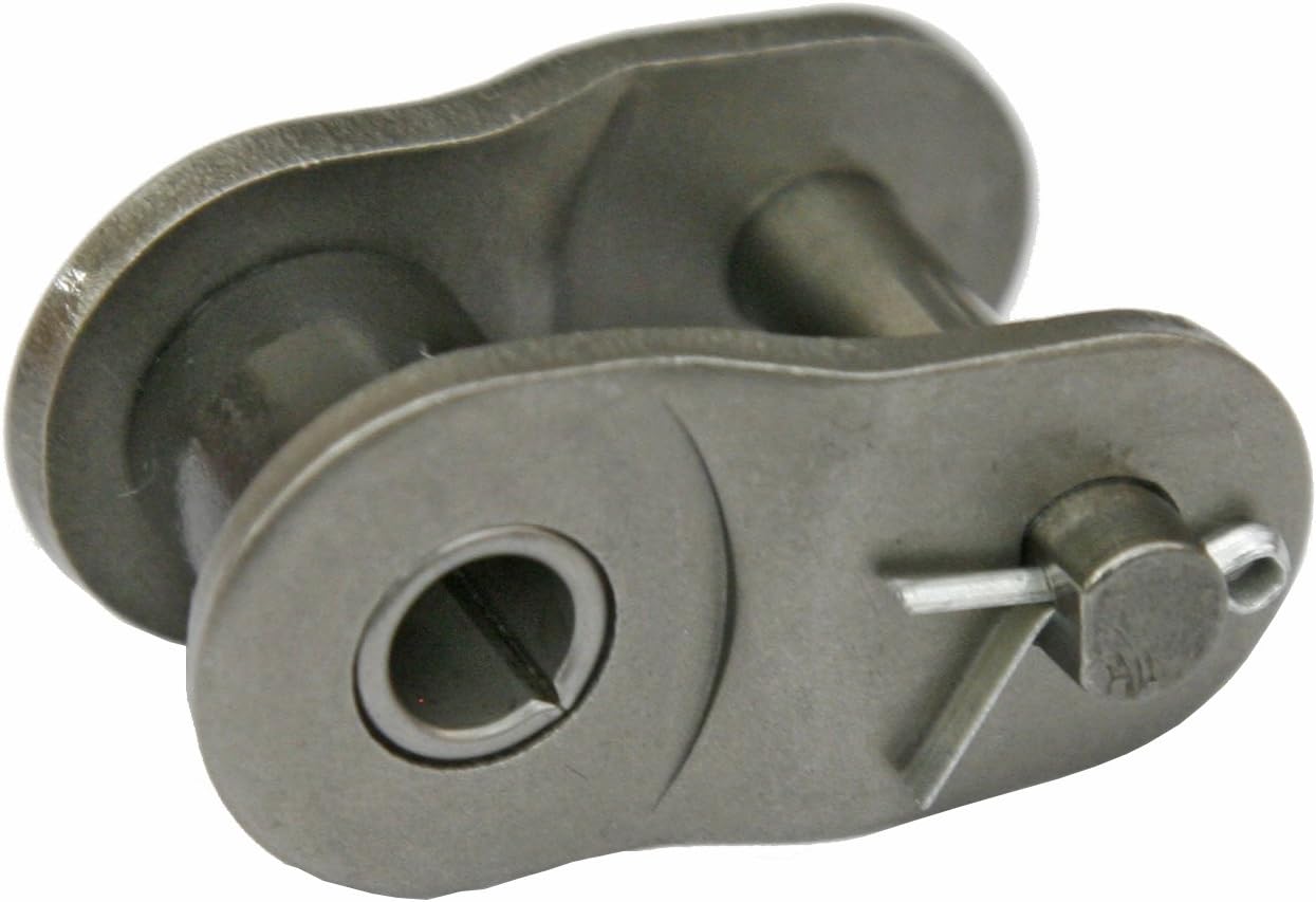 Koch 7650040 Roller Chain Offset Link, 4-Pack, 50, Dark Grey