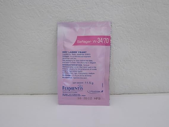 Saflager W-34/70 (3 ct.11.5 g Packs)