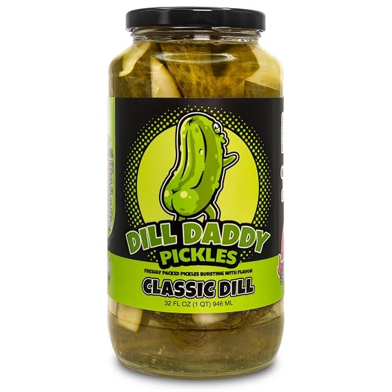Dill Daddy Pickles - 2 pack (Classic Dill), 32 Oz