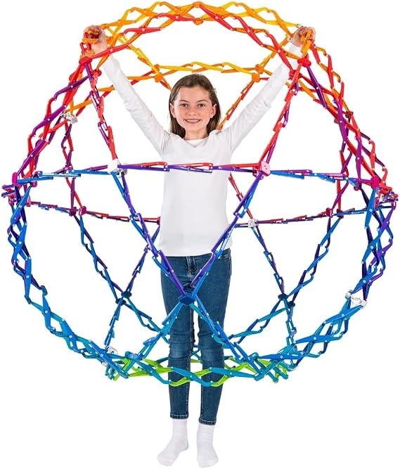 Hoberman Sphere - Mega Sphere Spectrum Multicolor, 18-54 inches