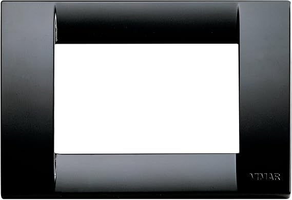 VIMAR Classic Plate 3 Positions Technopolymer Black